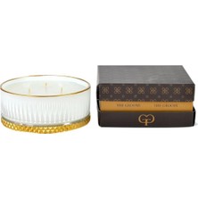 The Groove Yasemin Kokulu Beyaz Gloria 13 X 5,5 Cm Dekoratif Kokulu Cam Mum