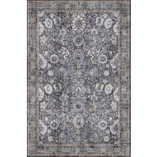 Çam Halı Anatolia 32-051 Etnik Eskitme Desenli Dokuma Tabanlı Yıkanabilir Şönil Salon ve Oda Halısı