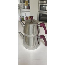 PremiumPort Bakalit Kulplu Aile Boy Çaydanlık Takımı, Şirazürün Açıklaması