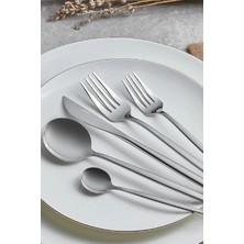 UltraMint Orion Platin 30 Parça 6 Kişilik Çatal Kaşık Bıçak Takımı