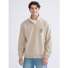 Lc Waikiki Yeni Sezon Fermuarlı Dik Yaka Uzun Kollu Erkek Sweatshirt