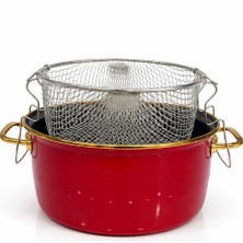 PR Home Red Emaye Kızartma Tenceresi 22 cm