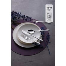 UltraMint 24 Parça Çatal Kaşık Bıçak Takımı, Şık ve Dayanıklı Set