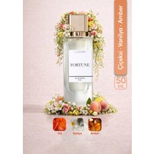 ILLUSIONE Fortune EDP Kadın Parfüm 50ml | Vanilya-Çiçeksi-Amber | Narenciye, Paçuli, Sedir, Sandal