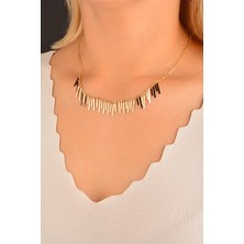 CEBECİ Cebeci 14 Ayar Rose Şerit Altın Kolye