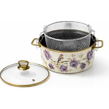 Pr Home Fiorella Emaye Kızartma Tenceresi 20 cm