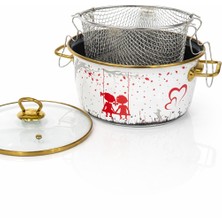 PR Home  Love Emaye Kızartma Tenceresi 22 cm