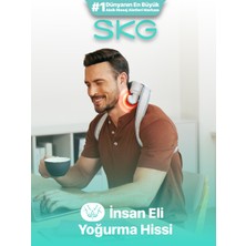 Skg H7 Max Boyun ve Omuz Masaj Aleti, Insan Eli Yoğurma Hissiyatı, Geleneksel Shiatsu Masaj Terapisi, Fototerapi, Yoğurucu Derin Doku Masajı,4 Termoterapi-Isıtma Seviyesi