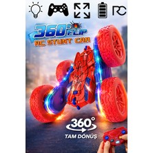 Uzaktan Kumandalı Full Fonksiyon LED Işıklı Akrobat Araba 2.4 Ghz