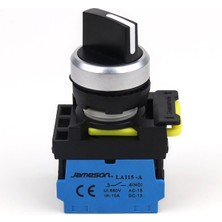 Jameson LA115-A 0-1 Kalıcı Mandal Buton - 2 Pozisyonlu Seçici Anahtar (1 No)