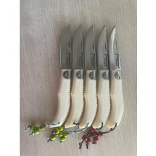 Çakı Fakıoğlu Yatağan Yapım Monomer Kabza Çelikten 5 Adet