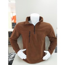 Acıkahve Polar Sweatshirt