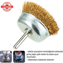 Tomax Pimli Saçaklı Çanak Fırça 80 mm (5 Adet)