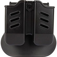 Bg Black Grips Taktik Polimer Çiftli Şarjörlük Siyah Renk Uzun Ömürlü ve Dayanıklı Kullanım