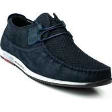 James Franco 5092 Lacivert Nubuk Deri Günlük Erkek Ayakkabı