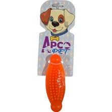 Silikon Oval Köpek Oyuncağı - Karışık Renk