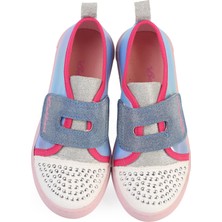 Bebbini Starry-Mavi Işıltılı  Kız Çocuk Sneaker-Spor Ayakkabı