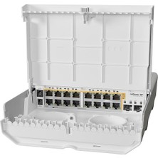 Mikrotik Netpower 16P CRS318-16P-2S+OUT Dış Mekan Poe+ Switch
