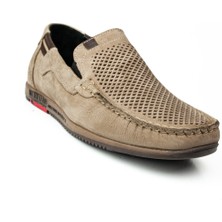 James Franco 5091 Gri Nubuk Deri Günlük Erkek Ayakkabı