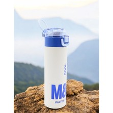M&B Water Bottle Vita 600 ml Paslanmaz Çelik Termos - Günlük Spor Outdoor Kamp Sıcak Soğuk Sızdırmaz Matara