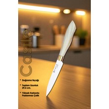 Castle Doğrama Mutfak Şef Bıçak Et Ekmek Sebze Salata Şef Bıçağı Lzg-06