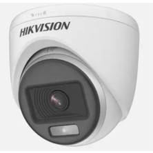 Hikvision DS-2CE70DF0T-PF 2MP+1080P+3.6 MM+20MT+SABIT Lensli Colorvu 7/24 Renkli Dome Kamera