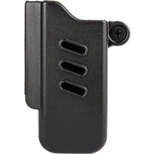 Bg Black Grips Taktik Polimer Arkalıksız Tekli Şarjör Kılıfı Siyah  Renk