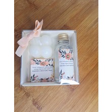 Seka 8 Mart Dünya Kadınlar Günü Hediyelik Kolonya Çikolata Mum 3 Adet