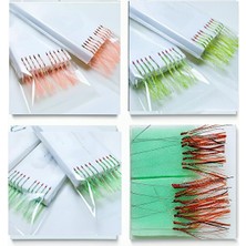 Navitek 8'li Fırsat Paketi: Kıyıdan Istavrit Çapari Seti - Gündüz ve Geceye Özel 4 Renk - 11 No Krom Iğne