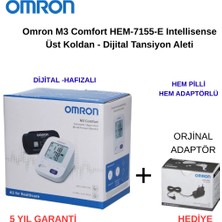 Omron M3 Comfort Koldan Ölçer Tansiyon Aleti + Omron Orjinal Adaptör