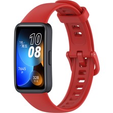 Nextron Huawei Band 8 / Band 9 / Band 10 Uyumlu Silikon Kordon A+Kalite Rahat Yumuşak Spor Silikon Kordon