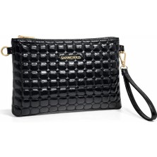Sanmorris Kadın Suni Deri Ayarlanabilir Çapraz ve El Askılı Portföy, Clutch Çanta