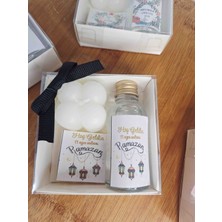 Seka Hoşgeldin Ya Şehri Ramazan  Hediyelik Kolonya Çikolata Mum 3 Adet