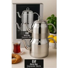 PremiumPort Pratik ve Şık Çelik Çaydanlık Takımı, 6 Litrelik Kapasiteyle Kullanıma Uygun