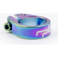 Heugers Trial Raptor Vidalı Sele Kelepçesi 28.6 | Oil Slick Rainbow Mtb Sele Kelepçesi