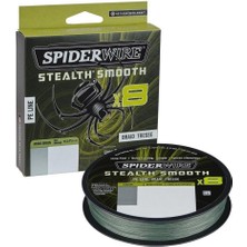 SPİDERWİRE Spiderwire Stealth Smooth X8 Pe Braid 150M Moss Green Örgü Ip