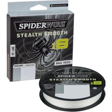 SPİDERWİRE Spiderwire Stealth Smooth X8 Pe Braid 300M Translucent Örgü Ip