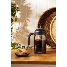 PremiumPort Pratik ve Şık 600 ml French Press, Kahve ve Çay Keyfi Için Ideal