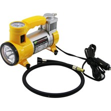MERİVİA Fenerli Oto - Araç Hava Kompresörü Çakmaklık Fişlidc 12V - 15A - 150PSI - 35LPM  KA-735 (5405)