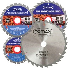 Tomax Sunta Kesme Testeresi 250X3,2X24TX30 (Atlamalı)