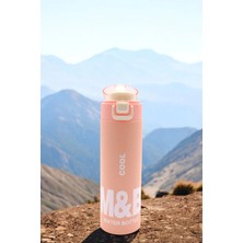 M&B Water Bottle Vita 600 ml Paslanmaz Çelik Termos - Günlük Spor Outdoor Kamp Sıcak Soğuk Sızdırmaz Matara
