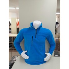 Açık Mavi Polar Sweatshirt
