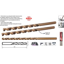 Tomax Cobalt %5 Hss 340 Matkap Ucu 9.5 mm Uzun (5 Adet)