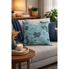 Evdek Çift Tarafı Baskılı Kırlent Kılıfı 6ebd8