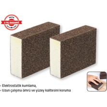 Tomax Kübik Sünger Zımpara 220 Kum (50 Adet)