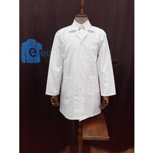 Beyaz 3 Cepli Önlük