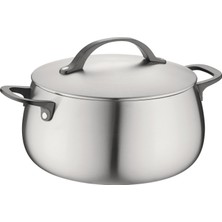 Berghoff Home Belly Kapaklı Tencere 24CM Füme Siyah