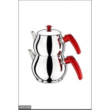 PremiumPort Büyük Boy Premium Çelik Çaydanlık, Sağlam ve Şık Tasarım