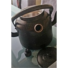 PremiumPort Çift Taraflı Alüminyum Osmanlı Muhabbet Çaydanlığı 3,5l, Şık ve Dayanıklı