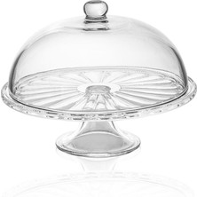 UltraMint 30X24 cm Ayaklı Pasta ve Kek Fanusu, Şık ve Kullanışlı Tasarım